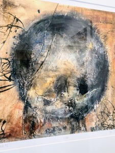 lot 30 image: Circle #1 Framed Giclee Print By Toni Dachis