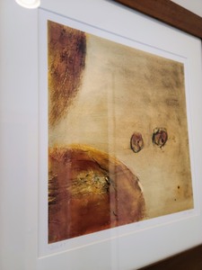 lot 36 image: Circle #7 Framed Giclee Print By Toni Dachis