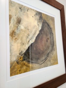 lot 38 image: Circle #9 Framed Giclee Print By Toni Dachis