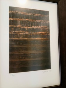 lot 41 image: Small Framed Print By Jaques Clauzel