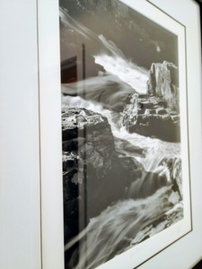 lot 46 image: Framed Dells Of The Eau Claire Black And White Photograph