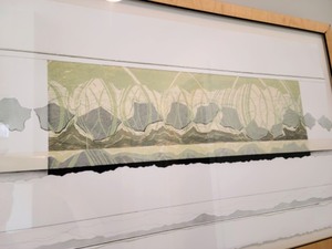 lot 56 image: Framed Abstract Art