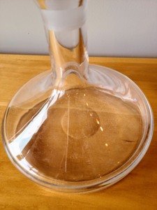 lot 69 image: Glass Wine Decanter