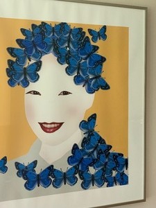 lot 8 image: Framed Screen PrintPop Art