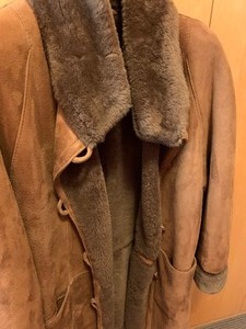 lot 104 image: Sawyer of Napa Full Length Leather Coat