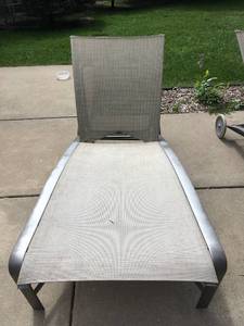 lot 116 image: Four Brown Jordan Lounge Chairs