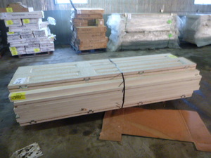 lot 22 image: Pallet of Bi-Fold Doors