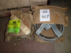 lot 107 image: 2 Double Wall Class A  Chimney Stabilizers