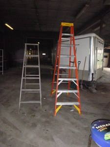 lot 111 image: 2 Werner Ladders