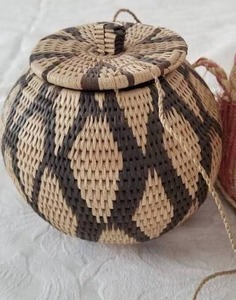 lot 31 image: African Lidded Baskets