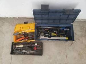 lot 98 image: Tool Box with Handy Dandy Tools