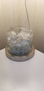 lot 79 image: Clear Jar Table Lamp