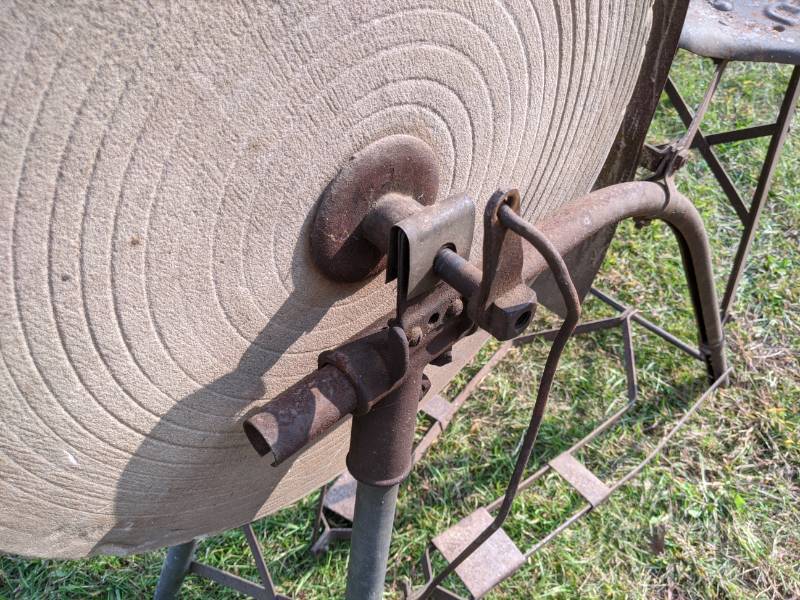 Pedal Grinding Wheel  Antique tools, Old farm equipment, Old tools