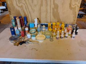 lot 173 image: Lot of AVON Collectible Decanters and More