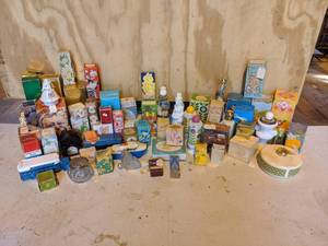 lot 182 image: Lot of AVON Collectible Decanters and More