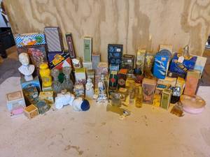 lot 185 image: Lot of AVON Collectible Decanters and More