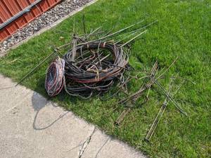 lot 186 image: Copper Grounding Wire, Rods and More