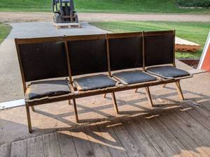 lot 196 image: 4 Folding Venue Seats