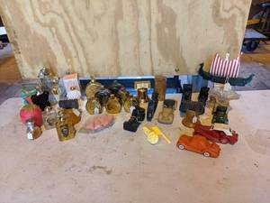 lot 171 image: Lot of AVON Collectible Decanters and More