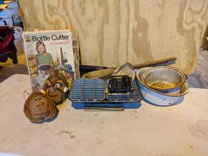 lot 153 image: Hibachi Grill , Bottle Cutter, Coconut Friends, and More
