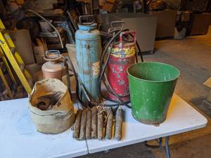lot 51 image: Sprayers, Window Weights, Copper Fittings, and More