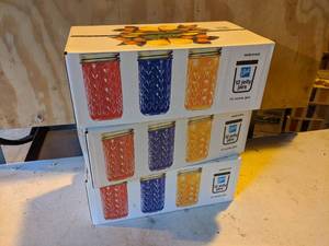 lot 69 image: Lot of 3 NEW Cases of Ball Canning Jars