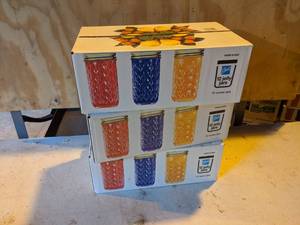 lot 70 image: Lot of 3 NEW Cases of Ball Canning Jars