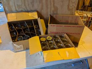 lot 71 image: Lot of 3 Misc. Canning Jars