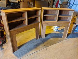 lot 27 image: Lot of 2 Twin Bed Headboards