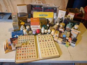 lot 44 image: Lot of AVON Collectibles Including Sales Rep Sample Case