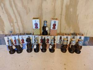 lot 180 image: Lot of AVON Collectible Chess Piece Decanters