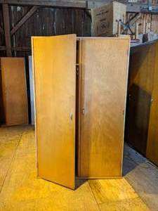 lot 102 image: Two-Door Cabinet with Cubbies