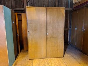 lot 103 image: Two-Door Cabinet