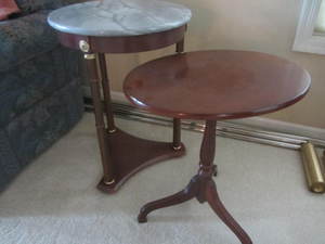 lot 8 image: Occasional Tables