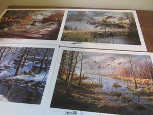 lot 36 image: K. Zylla Game Bird Prints