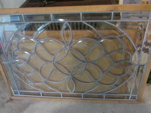 lot 112 image: Leaded Glass
