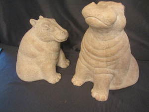 lot 66 image: Hippos by Belland