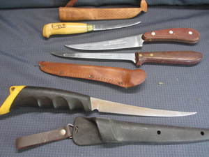 lot 132 image: Filet Knives