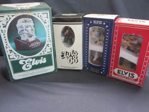 lot 136 image: Elvis Decanters with Portrait