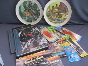 lot 148 image: Fishing Plates & Books