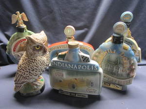 lot 227 image: Jim Beam Decanters