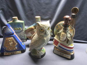 lot 228 image: Jim Beam Decanters