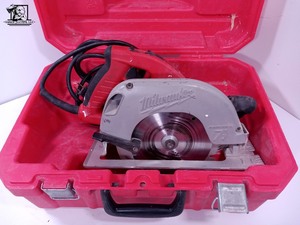 lot 409 image: Milwaukee Adjustable Handle Circular Saw in Case