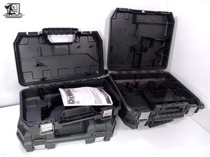 lot 415 image: 4 Small Dewalt Tool Cases