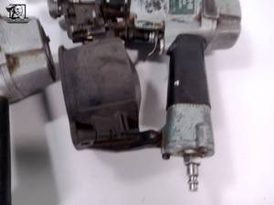lot 491 image: 4 Hitachi  Coil Nailers b