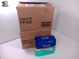 lot 500 image: 2 Cases of Medium Prevail Adult Underwear (160)