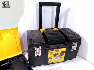 lot 445 image: Two Stanely Toolboxes