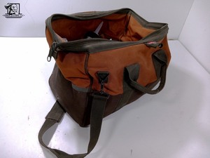 lot 450 image: Bucket BossTool Bag and Assorted Caulk and Color Sealant
