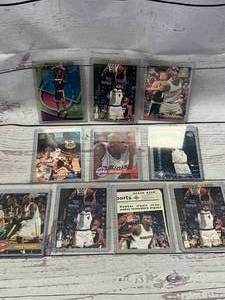 Lot of 10 Chris Webber Cards including Rookies