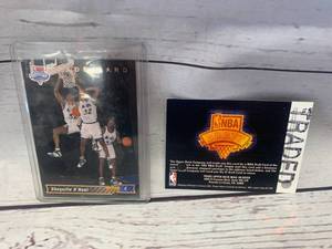 1992-93 Shaquille Shaq ONeal 1B Card & Traded Card